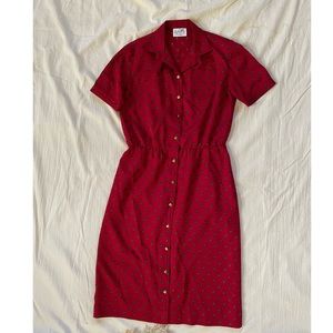 Vintage shirt dress